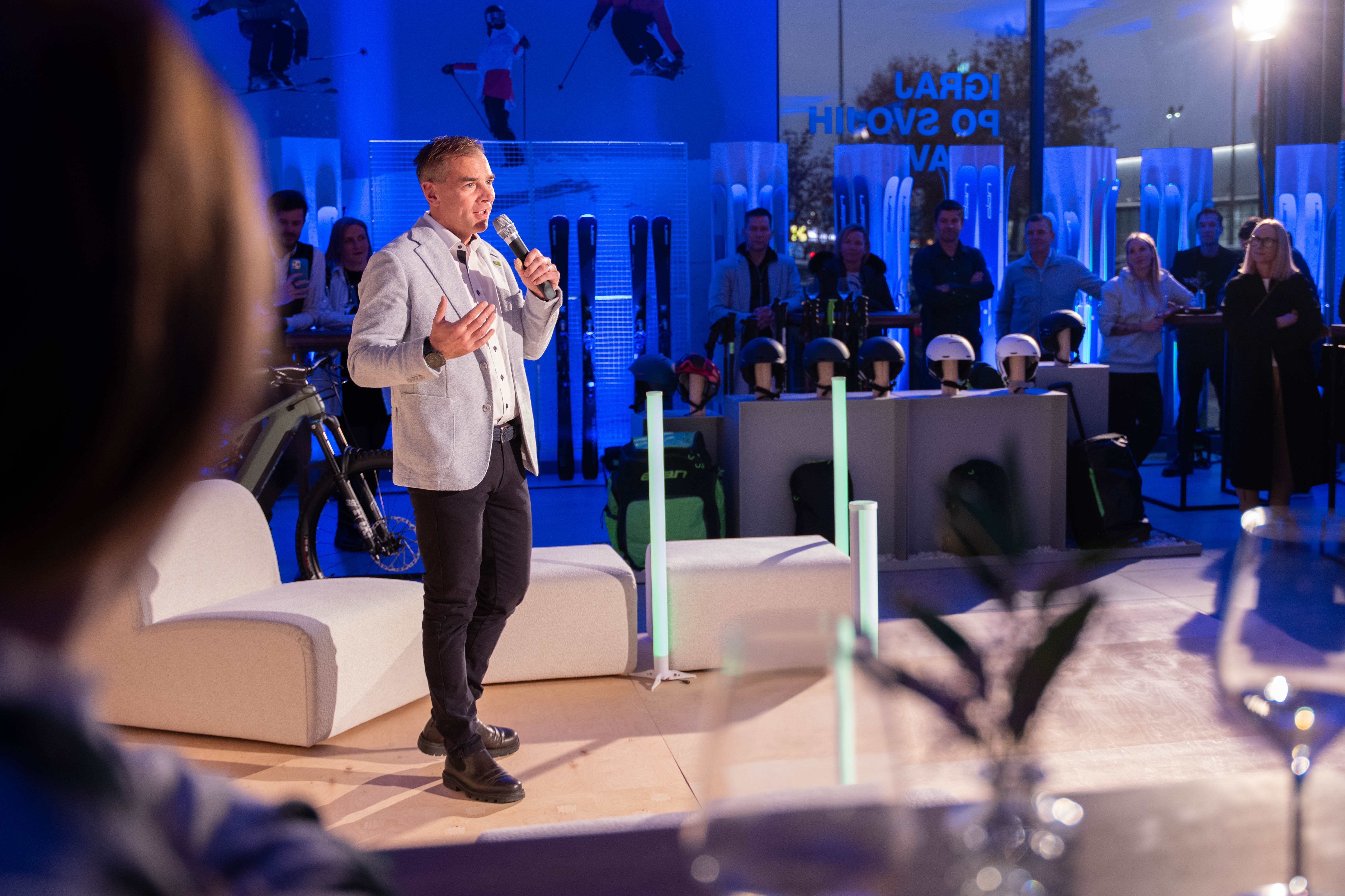  Leon Korošec, direktor športne divizije in podpredsednik skupine Elan