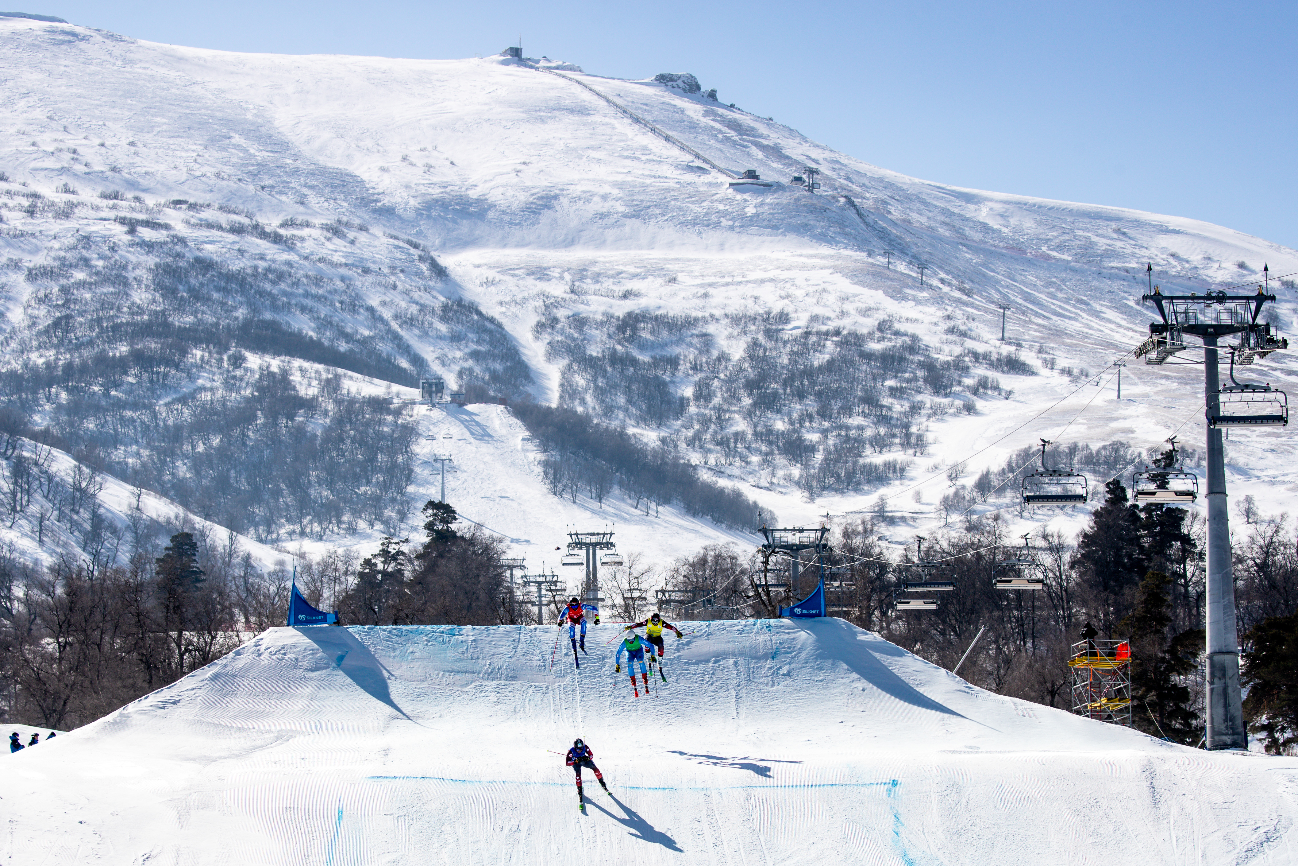 Ski cross is one of the most interesting ski disciplines to watch