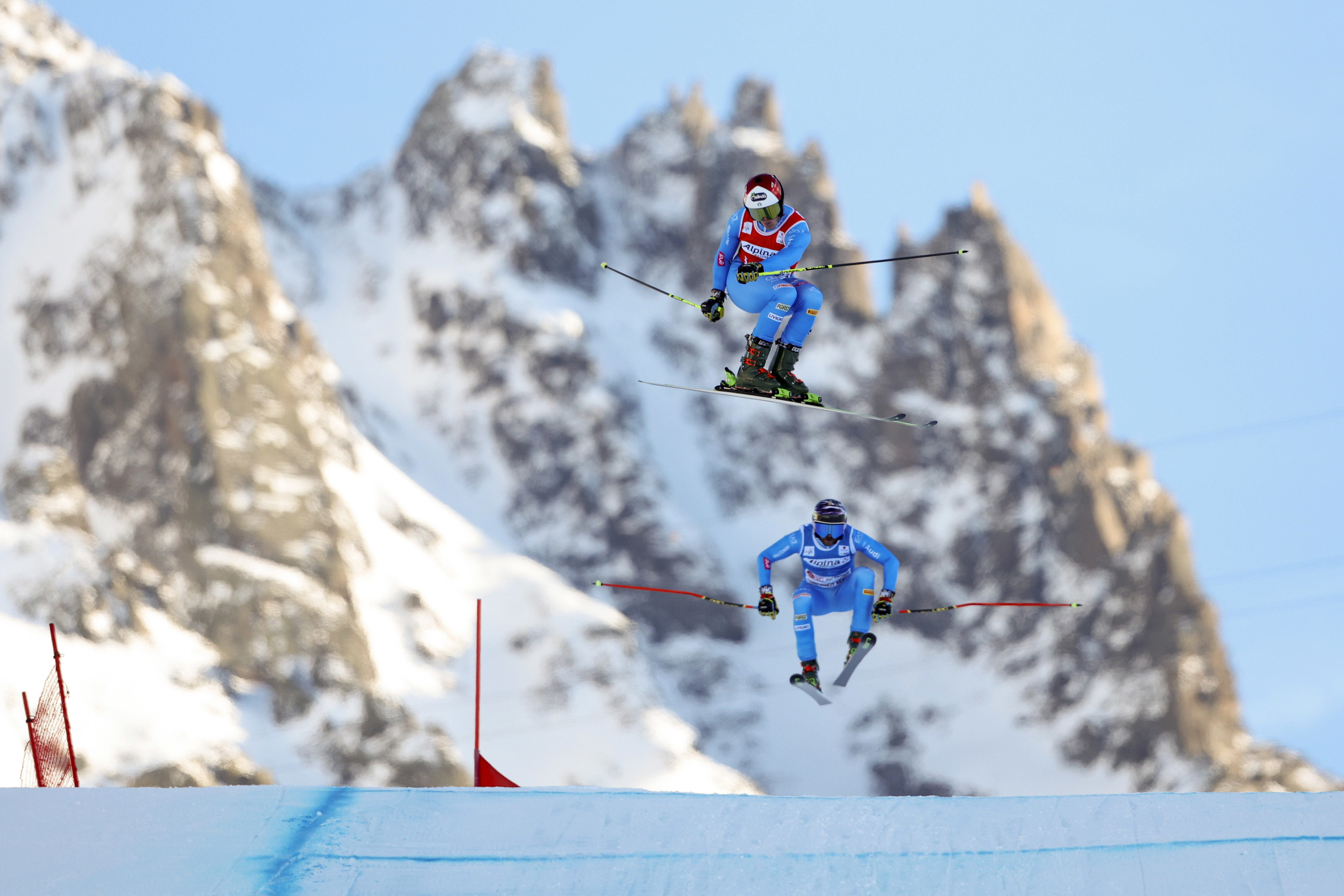 SIMONE DEROMEDIS WITH STYLE TOWARDS HIS VICTORY AT THE OPENING RACE