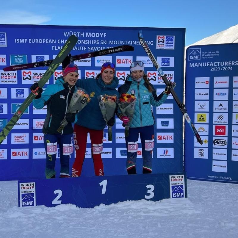 KLARA VELEPEC WON FIRST MEDAL FOR SLOVENIAN SKIMO TEAM